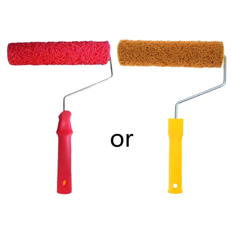 

Texture Pattern Roller Brush Putty Roller for Applying Putty and Rolling Plaster Dropship