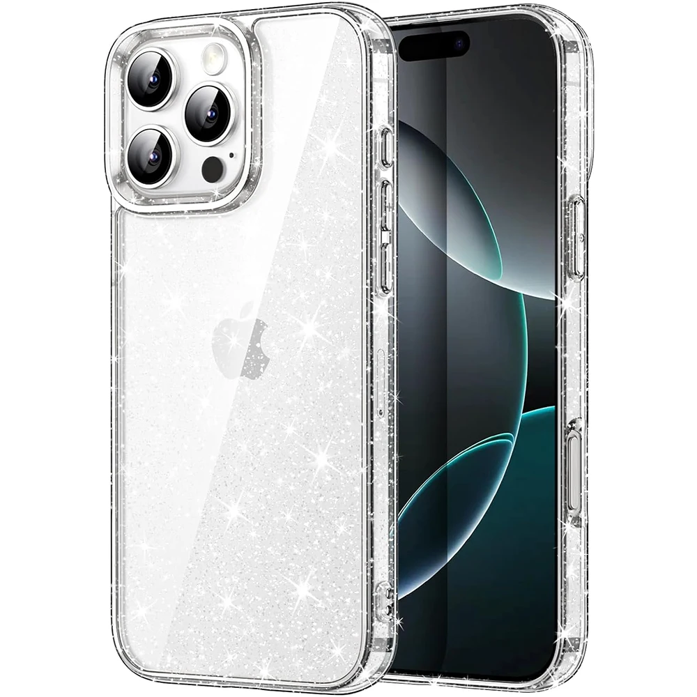 Gold Glitter Phone Case - Chic Protective Cover