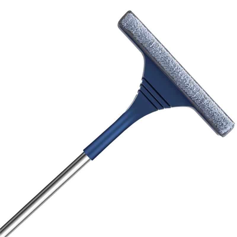 

2 in 1 Window Cleaner Brush Telescopic Long Handle Car Glass Wipers Household 203C