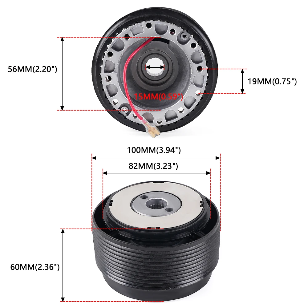 RASTP-Steering Wheel Hub Adapter Boss Kit For Mazda MIATA 323 626 B2200 B2000-MX5 RS-QR055 steering wheel adapter
