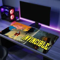 Mousepad Mat Non-slip Lockedge Office Student Gaming Thickened Large Writing Cushion Invincible Cartoon Mouse Pad 1