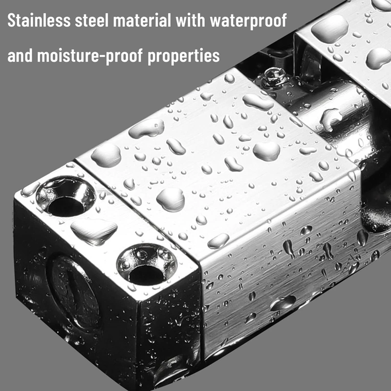 A52I-Silver Automatic Door Closer, Adjustable Spring Door Closer Doors Closers Screen Closer,Door Closers For Close