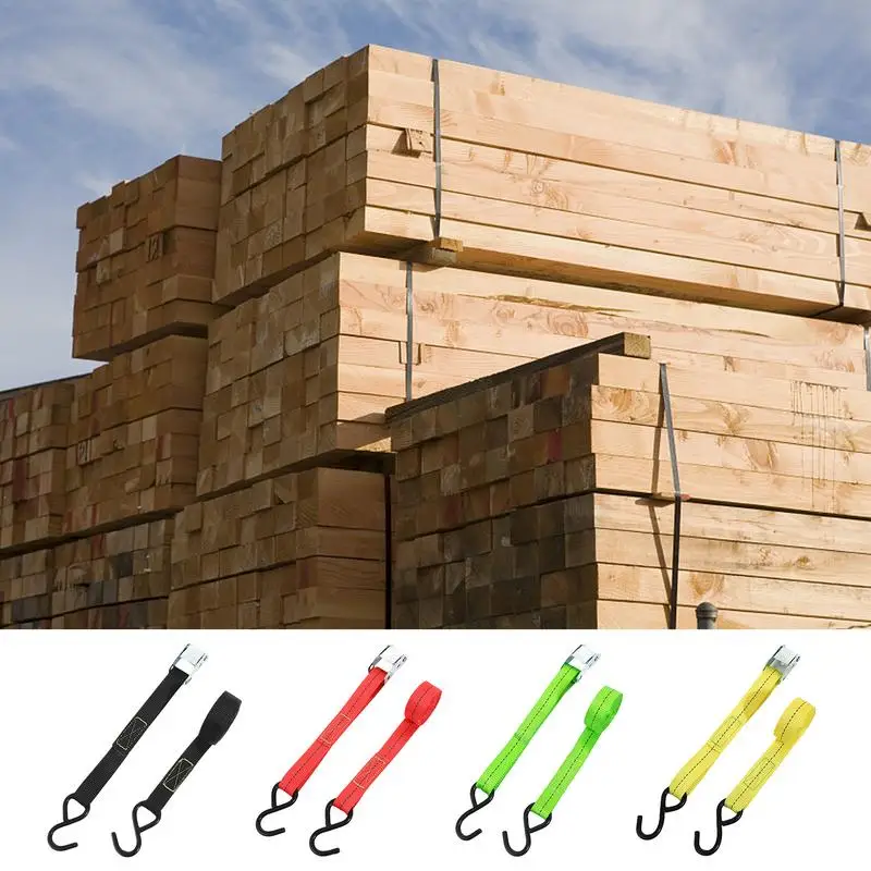 Truck Tie Down Straps Truck Straps Waterproof 5m Ratchet Strap Rope Tightener Heavy Duty Cargo Camping Accessories