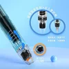 OASO K019 Sealed Press Erasable Fountain Pen Retractable 0.5mm Press Office School Student Pen Set with 2pcs Blue Ink Cartridges 5