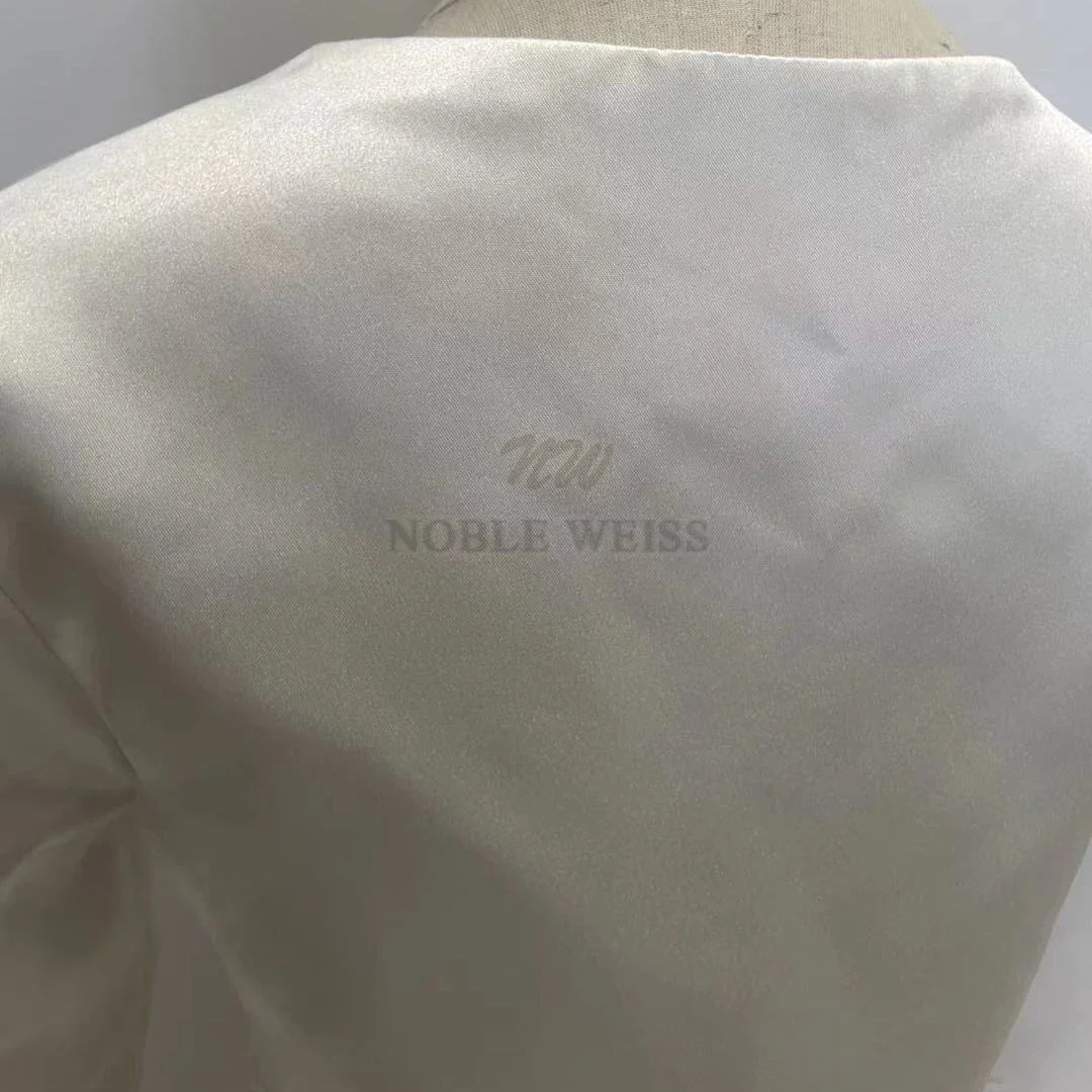 Long Sleeve Wedding Jacket Wraps Bolero Satin Women Cheap Bride Cape Bridal Wrap Shrug Customized
