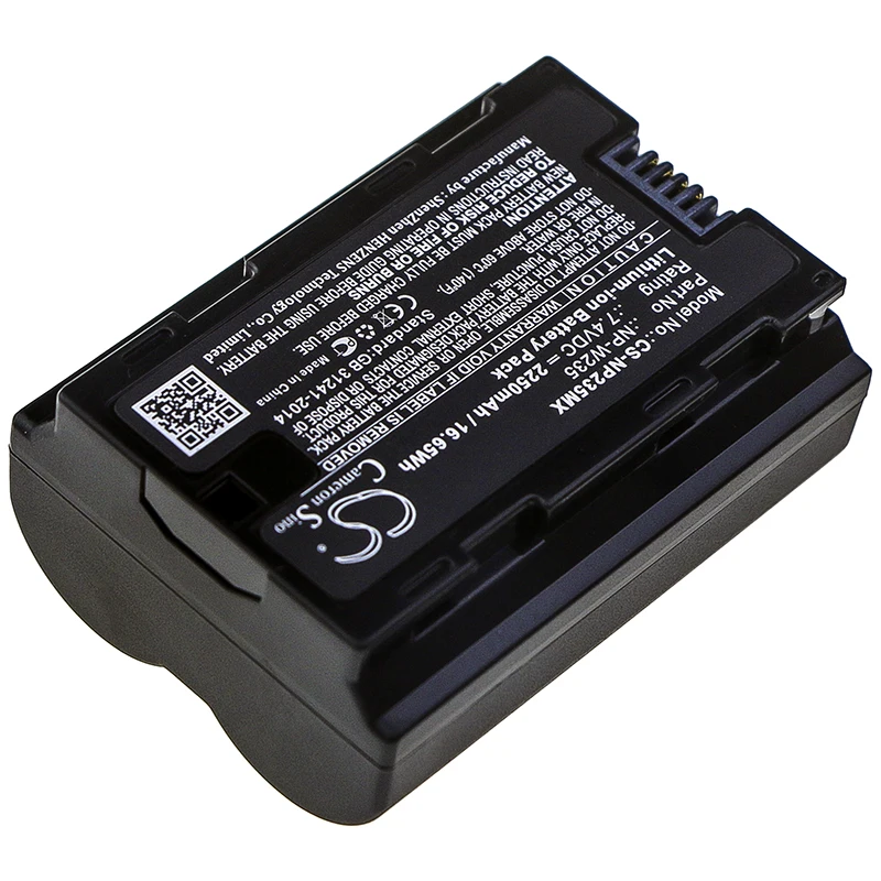 Batteria Della Fotocamera Per Fujifilm Np-W235 X-T4 Gfx100S Gfx50S Ii X-H2S