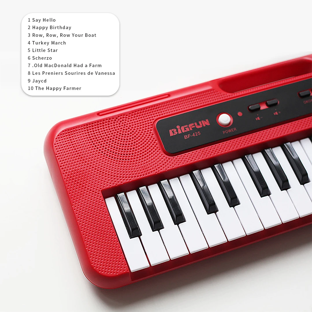 Children's Musical Keyboard Professional Mini Electronic Baby Piano with Microphone Synthesizer For Kids 37 Keys Music Toy musical instrument electronic musical instrument electronic piano