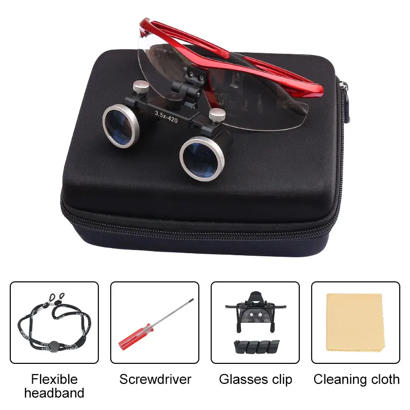 Loupe Dentaire AIHONTAI 3.5X-Noir Ultralégère pour Dentisterie et Chirurgie  - Cdiscount Appareil Photo