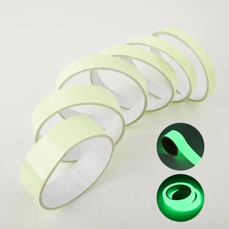 

Tape Self-Adhesive Waterproof Fluorescent Luminous Warning Sticker Safety Exit Stairs Striking Luminous Tape Sticker