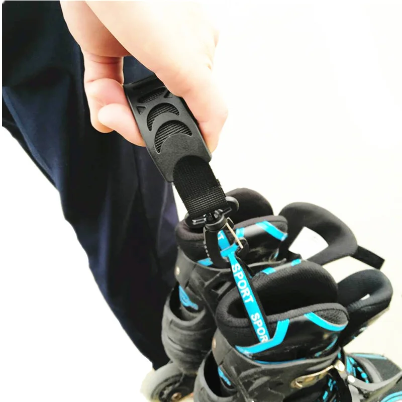 1pc Portable Inline Skate Straps Men & Women Ice Skates Carrying Straps Ski Boot Strap Winter Skating Equipment Accessories skating shoes straps