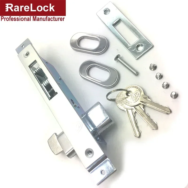 Sliding Door  Lock with 3 Keys for Bedroom Balcony Bathroom Accessory Home Security Hardware F