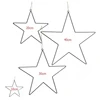DIY Wrought Iron Metal Stars Ring Stars Wire Wreath Frame Hoop Macrame Rings for Handmade Dream Catcher New Year Drop Shipping 1
