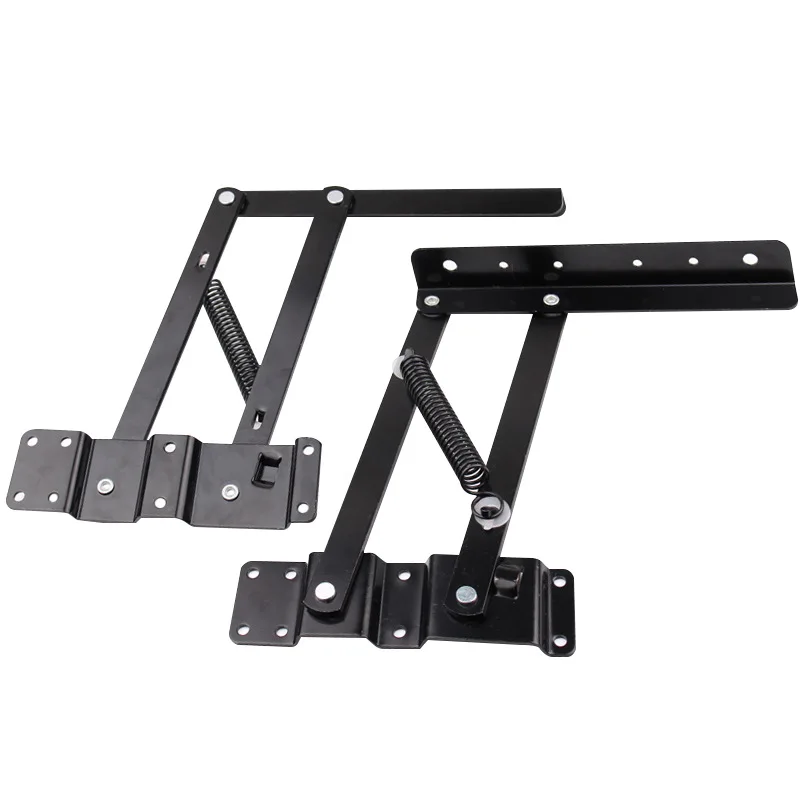 2Pcs Coffee Table Folding Lifter Multifunctional Lifting Rack Height Adjustment Bracket Hardware Replacement Parts bath tub tray table bathroom bathtub table tray for adults expandable bath table over tub multifunctional bath rack tub