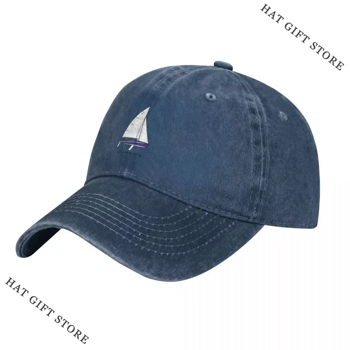 

Hot Flying Scot sailboat Blue - Life is better sailing... Baseball Cap Hat Fishing Caps Golf Hat Christmas Hats Hats Man Women'S
