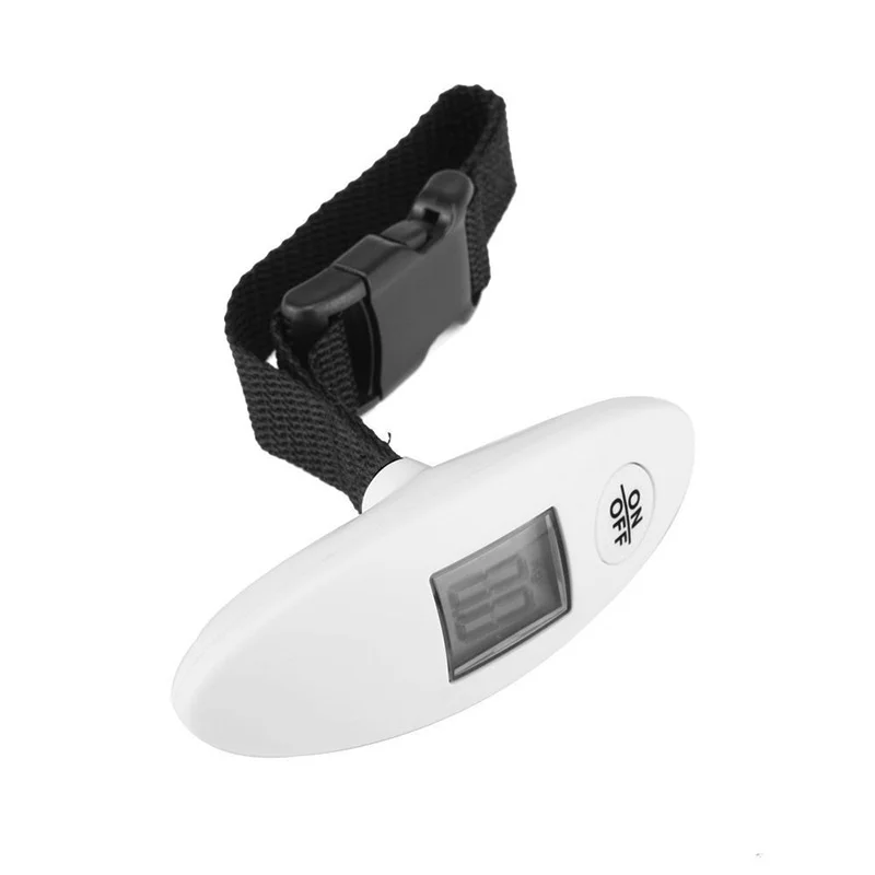 40kg/100g LCD Digital Scale Electronic Luggage Portable Travel Digital Hanging Scales With Webbing