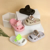 Children's sandals, boys' and girls' slippers, fashionable outdoor shoes, walking shoes, hiking shoes, anti slip beach shoes 3
