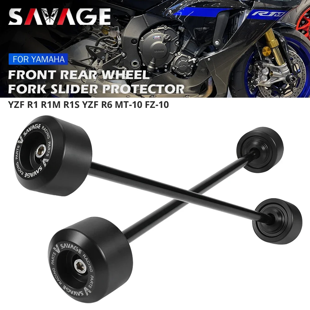 R1WheelAxleForkCrashSlidersForYAMAHAMT10FZ10YZFR1MR1SR1