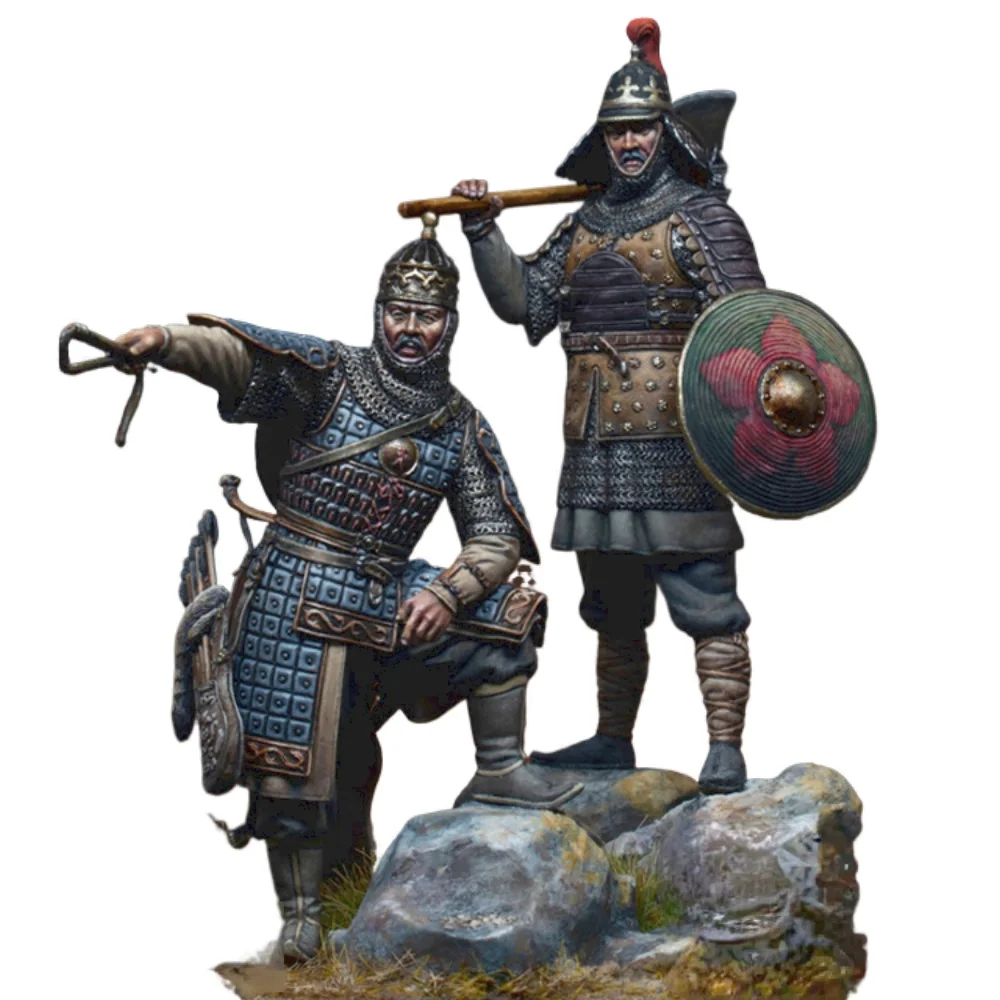 Figurine Guerrier Celte Non Peinte 54 Mm échelle 1:32 - Résine Pour Peinture
