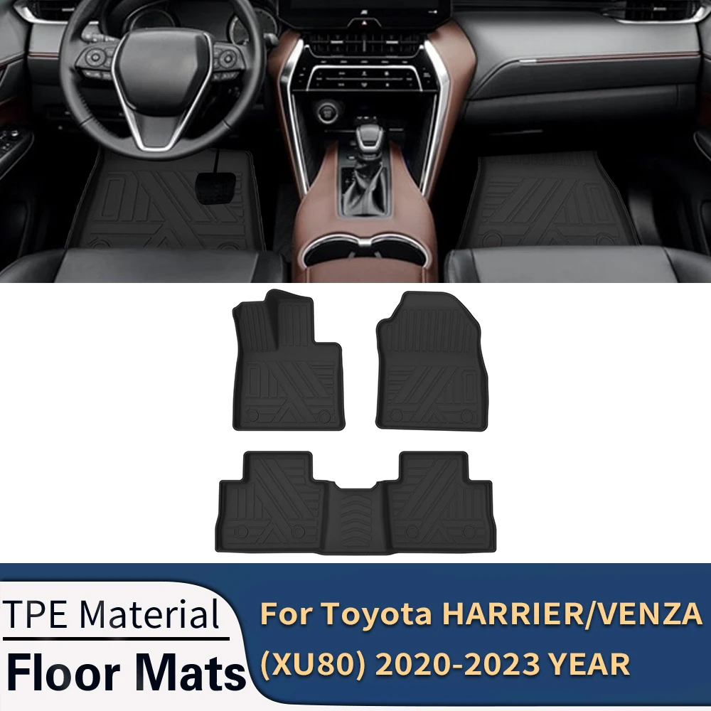 ForToyotaHARRIERVENZAXU60XU80LHDRHD20142023AutoCarFloor