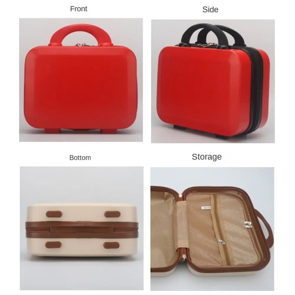 14 Inches Travel Suitcase High Quality ABS Mini Luggage Box Travel Organizer Hand Carry Suitcase For Women