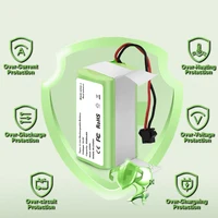 Batterie de remplacement pour aspirateur Eufy RoboVac 11 11S 30C 25C 15C 35C G10 hybride G20 G30 Verge 3500mAh, 14.4V PA04 2