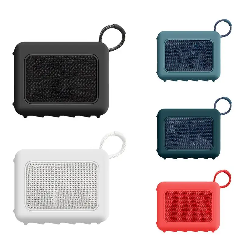 

Speaker Silicone Case Dust-proof Protective Skin Shockproof Soft Protective Sleeve Speaker Travel Carry Case Speaker Accessorie