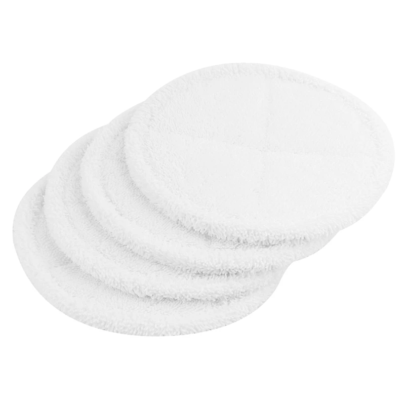 

4 Pack Soft Contact Mop Pads Replacement For Bissell Spinwave 2039A 2124 Powered Hard Floor Mop