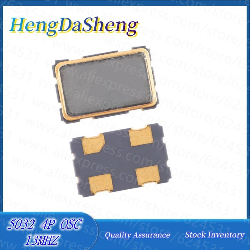 5Pcs/Lot Active Patch Crystal Oscillator 5032 13M 13.000MHZ 13MHZ OCS Resonator 5.0 * 3.2mm SMD-4