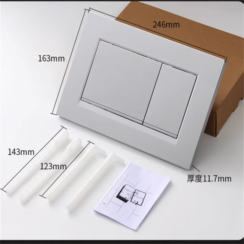 Dual Flush Actuator Plate For UP320 Cistern Toilet Flush Button 30 toilet flush button