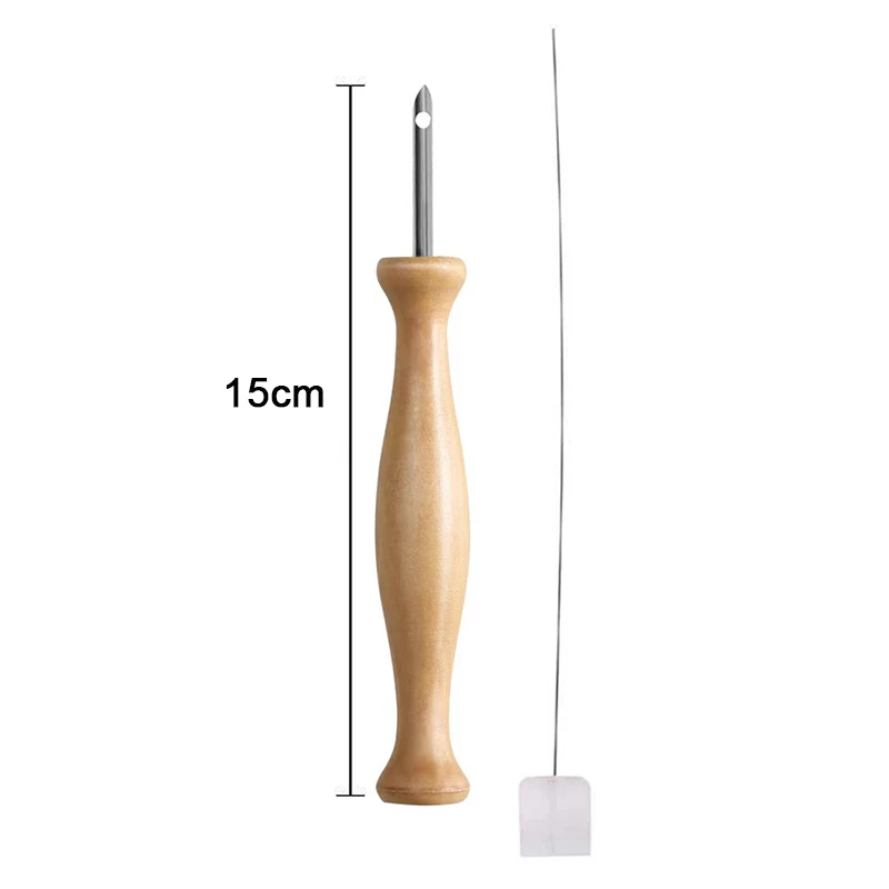 Wooden Oxford Punch Needle Magic Needle for Embroidery Carpet Rug Hooking  Embroidery Pens for DIY Craft Stitching Sewing Tools - AliExpress