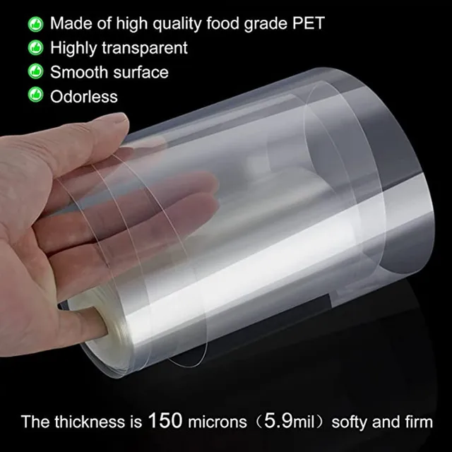 Konyhai Sütőszék -Acetátfilm Süteménydekorációhoz Átlátszó Sütemény Surround Film Mousse Cake Laps Körülbelül Él Diy Gallér - Image 4