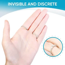 Invisible Ring Reducer Guards Ring Size Adjuster for Loose Ring 8 Kinds of Sizes