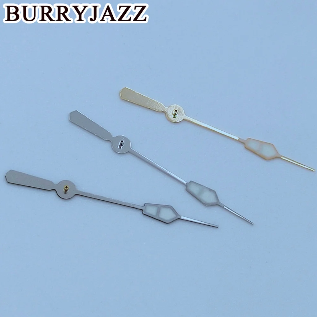 Часы BURRYJAZZ, серебристые, золотистые, черные, красные, синие, зеленые часы с люминесцентными стрелками, подходит для NH35, NH36, 7S26, 7S36, 4R35, 4R36 (art.: 3920c4eedfb4c) - 3920c4eedfb4c
