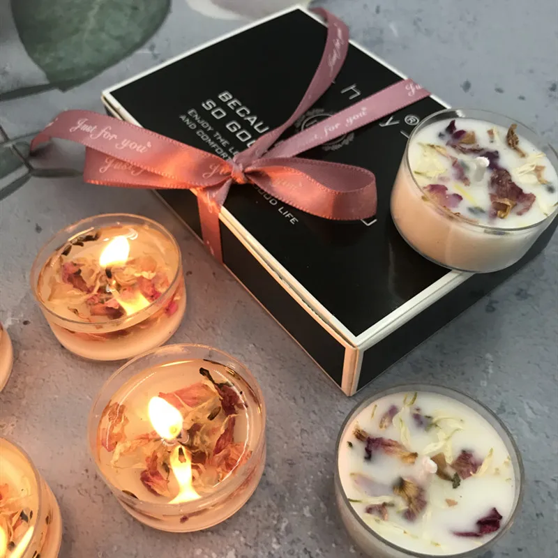 Bianche Candele Profumate Decorative Pillar Scented Candles Wedding Tealight  Birthday Party Aroma Romantic Proposal Sensual 6A01 - AliExpress