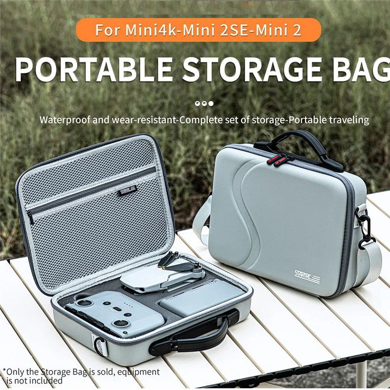 -N07R DJI Mini 4K Mini 2 SE Mini 2 특수 어깨 핸드헬드 크로스바디 백 올인원 보관 가방용 STARTRC 드론 보관 가방