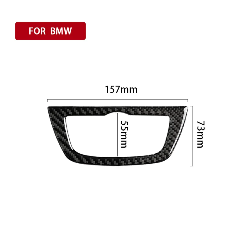 

For BMW G01 2018-2020 G02 2019-2020 X3 X4 Series Carbon Fiber Stickers Car Headlight Switch Button Trim Interior Car Accessories