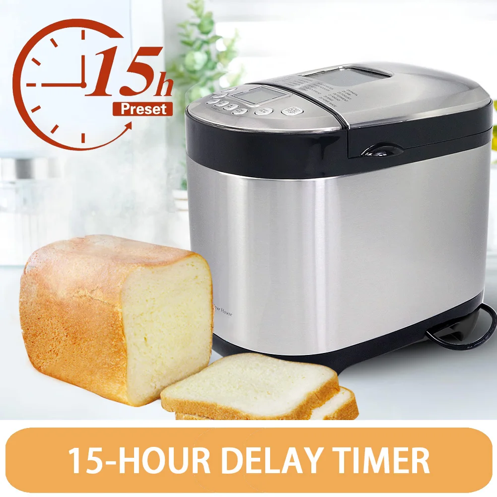24-in-1, Electric Bread Maker, Automatic Bread Maker, Household Maker Machine