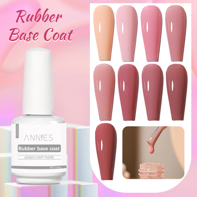 PUENTE Color Rubber Base Gel Nail Polish 7.5ML Nude Pink Color Gel Polish  Base Coat Soak Off Semi-Permanent Varnish For Manicure - AliExpress