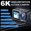6K 4K60FPS Action Camera 50MP 2.0 Touch LCD Dual Screen EIS WiFi 170° DVR 30M Waterproof 5X Zoom Sport Camera With Remote 1