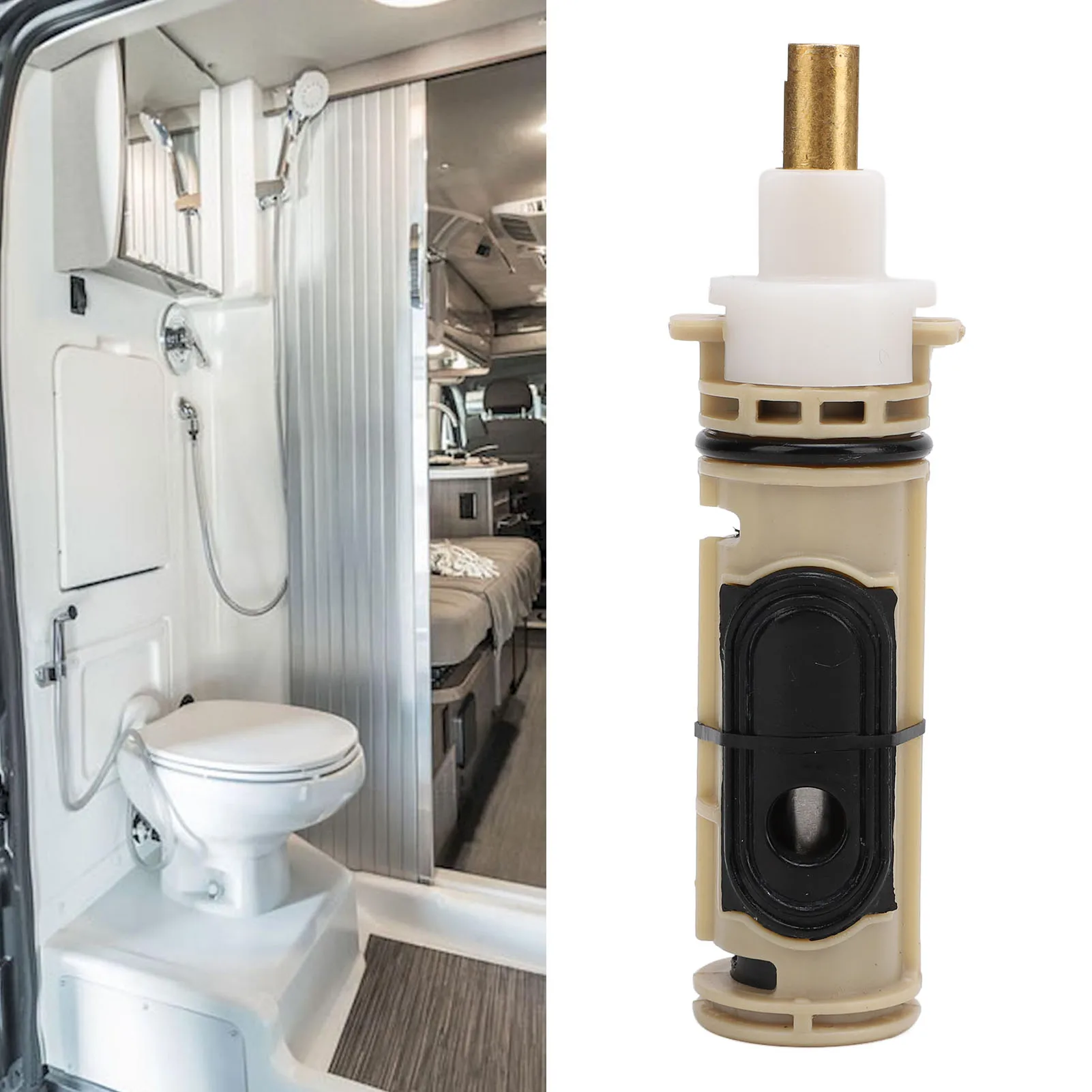 Tub Shower Cartridge Kit Leakage Proof High Performance Replacement Cartridge for Moen One Handle Posi Temp Faucets