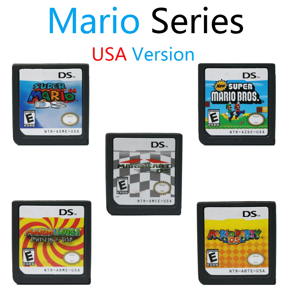 Mario Video Game Ds | Mario Dsi Games | Mario Game Card | Video Game Console Series -