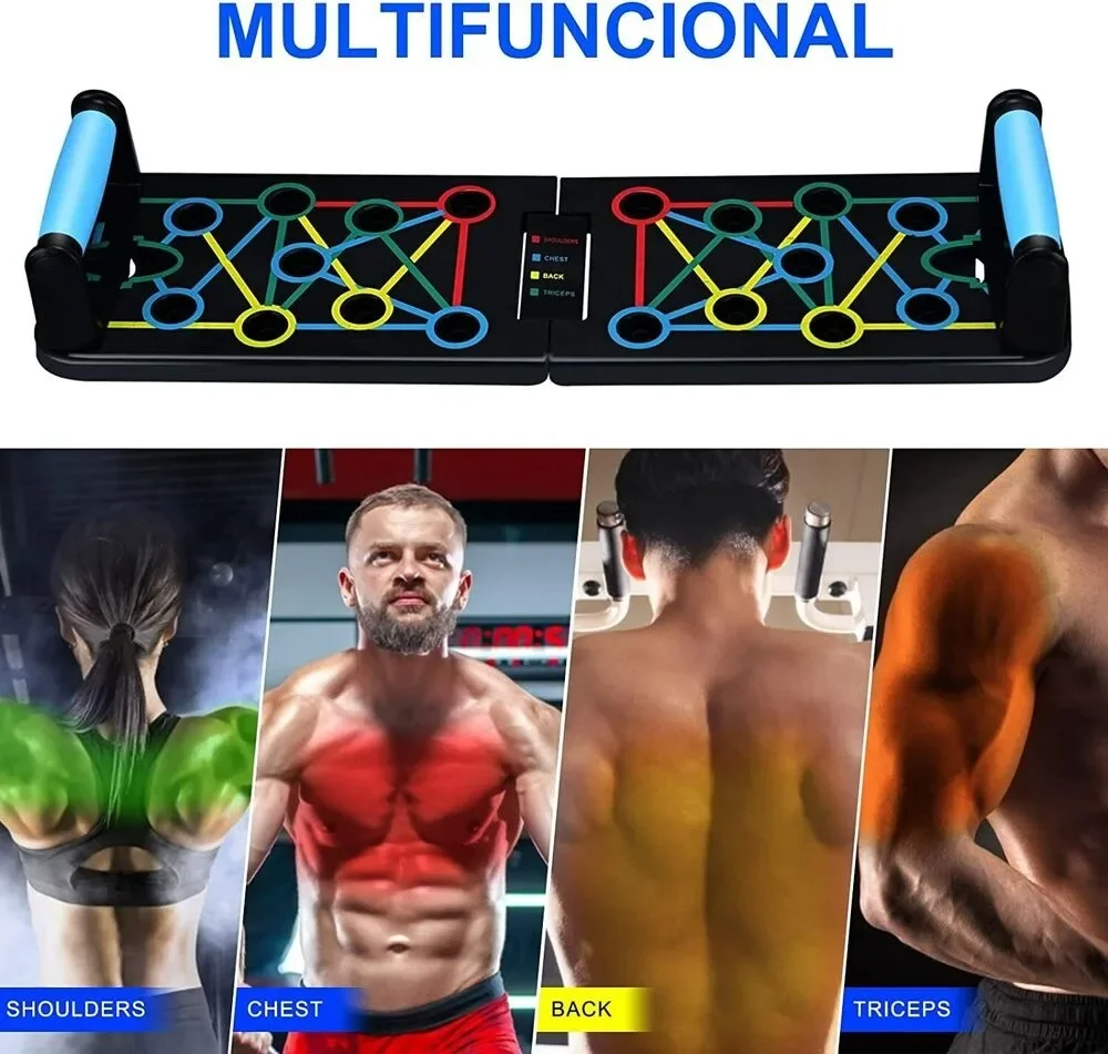 Push Up Board Functional Training Equipment Bodybuilding Home Fitness Equipment Gym Push Up Bars Exercise MuscleBuilding Tools