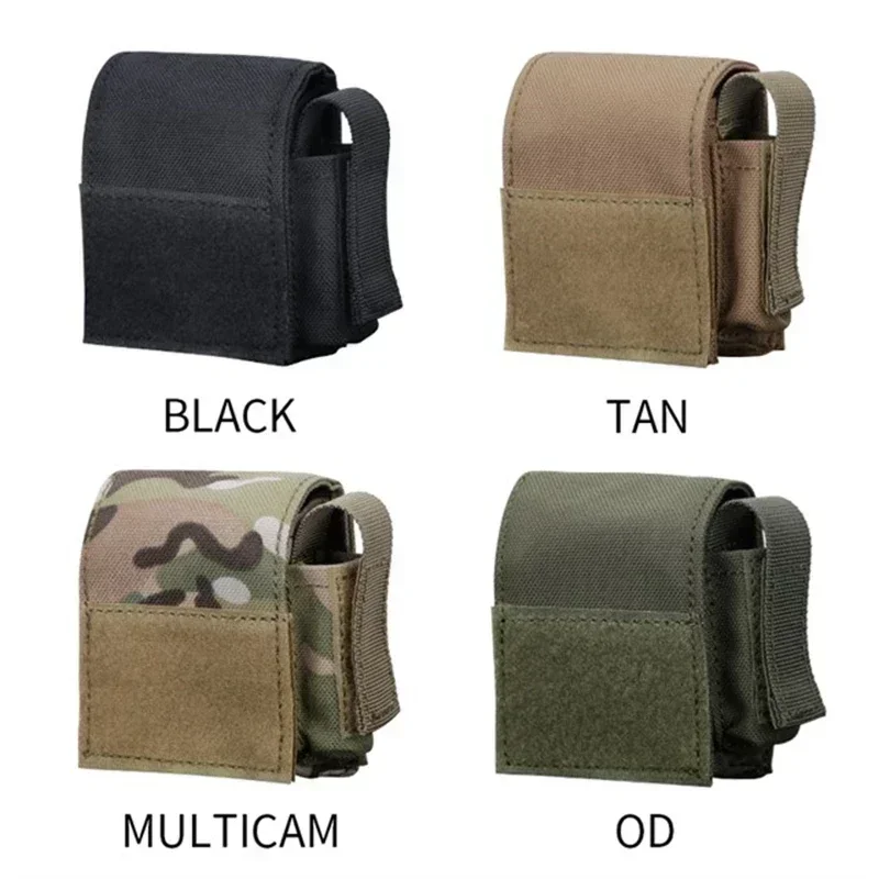 ERQYGRA Tactical Cigarette Lighter Storage Waist Bag Molle System Portable Accessories Hunting Outdoor Sport Magazines Equipment 5