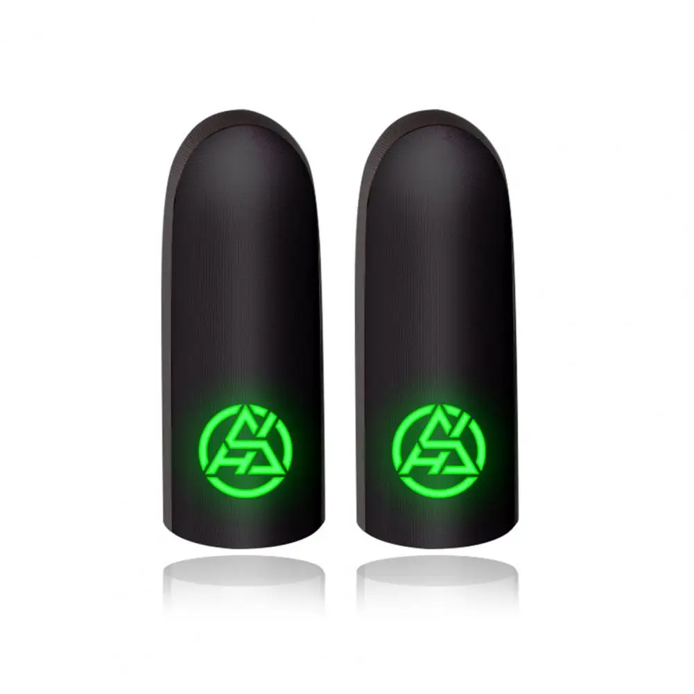 

2 шт. полезные игровые рукава для большого пальца, светящиеся игровые контроллеры, удобные женские игровые рукава для пальцев