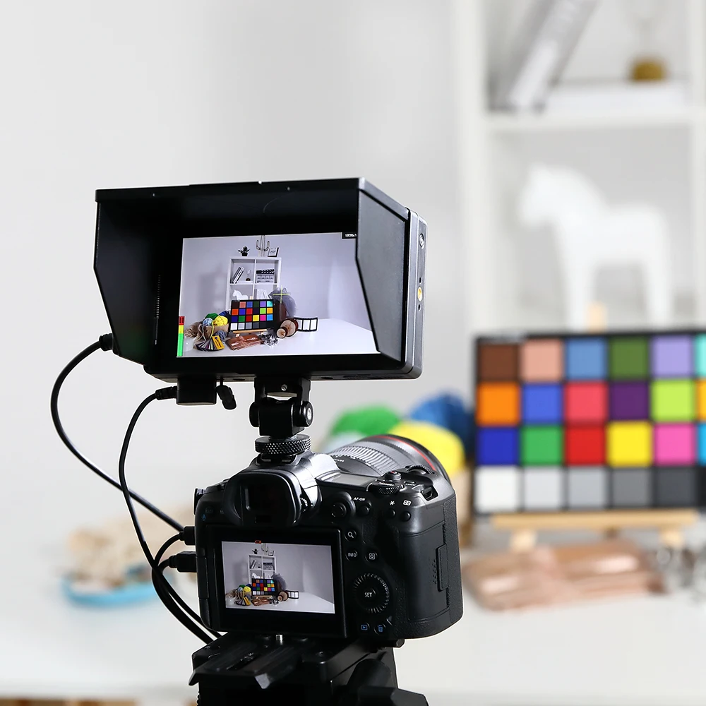 Godox GM55 5.5 Inch 4K Monitor on Camera DSLR 3D LUT Touch Screen IPS FHD 1920x1080 Video Field Monitor Dslr dslr field monitor