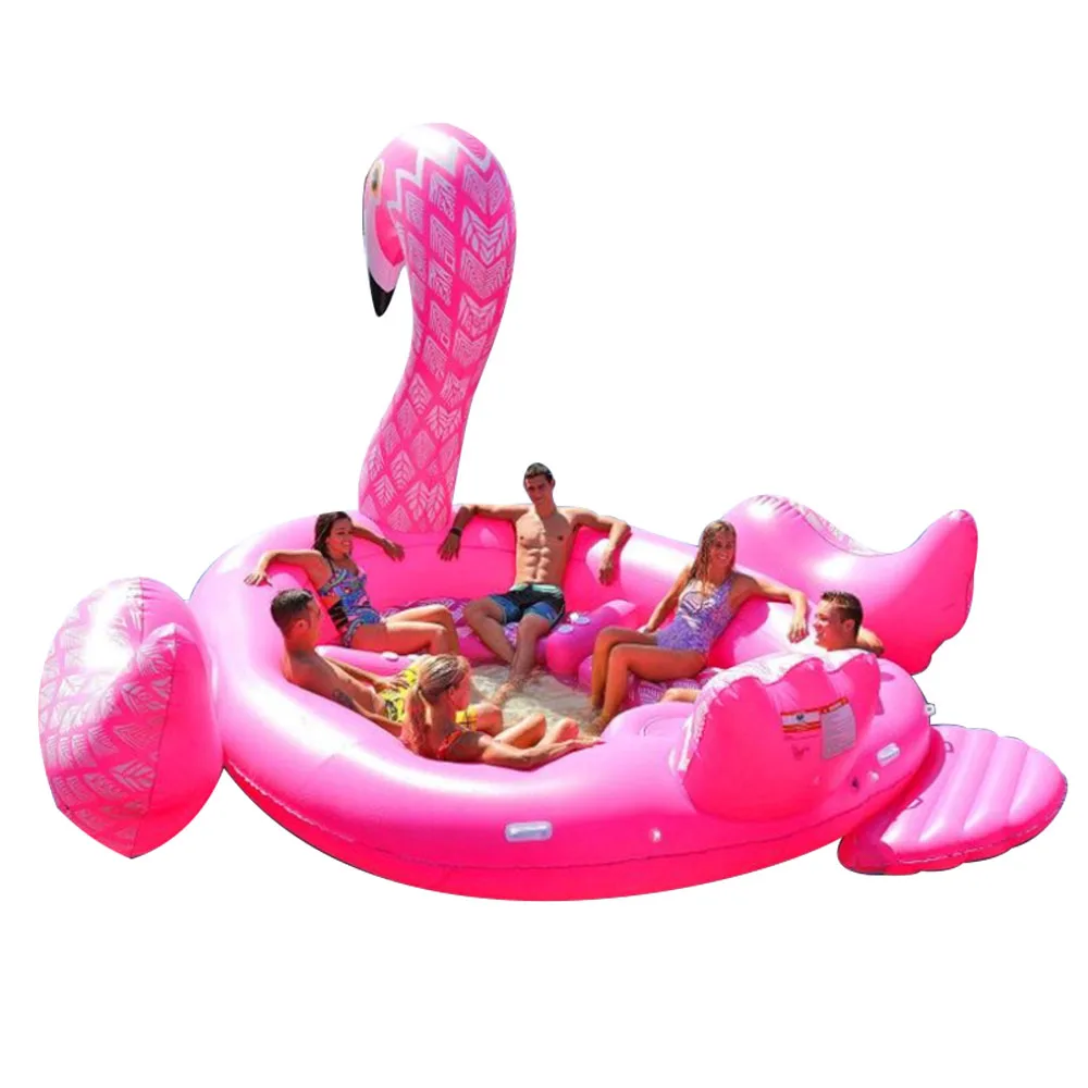 

Custom Plastic Inflatable Water Floating Inflatable Flamingo Float