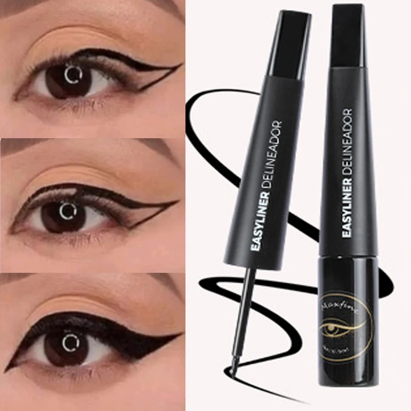 

Waterproof Liquid Eyeliner Beauty Eyes Makeup Not Blooming Quick Drying Long Lasting Easy To Color Liquid Eyeliner Pen Cosmetics