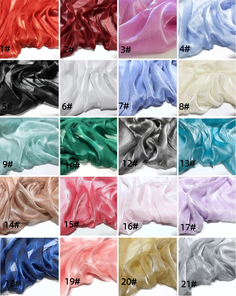 Plain Organza Satin Swatch