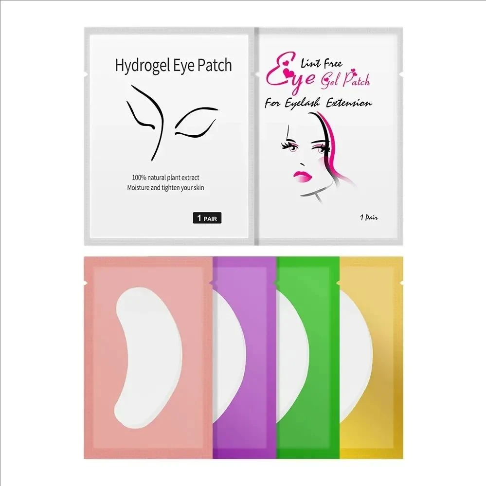 Eye Patches MJ 50Pairs Hydrating Eye Tip Stickers Wraps Eye Care Pad New Paper Patches Under Pads Lash Under Gel Patches