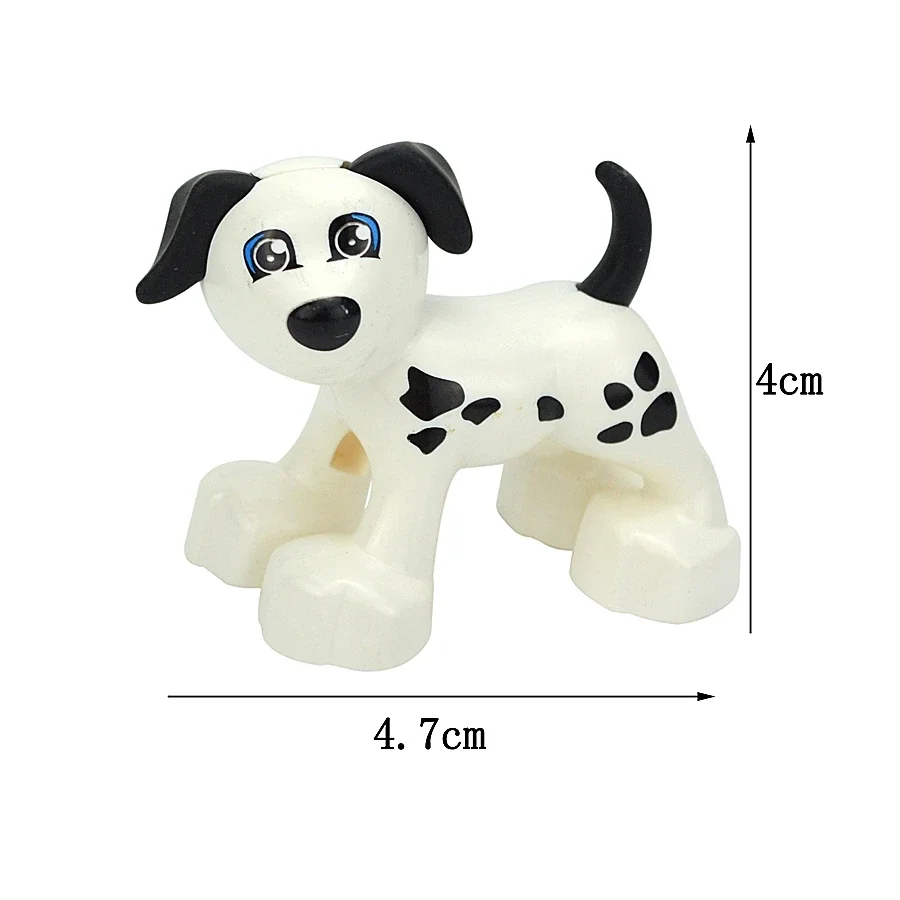 Bulk Large Animal Building Blocks Set - Farm & Zoo Creatures Toys